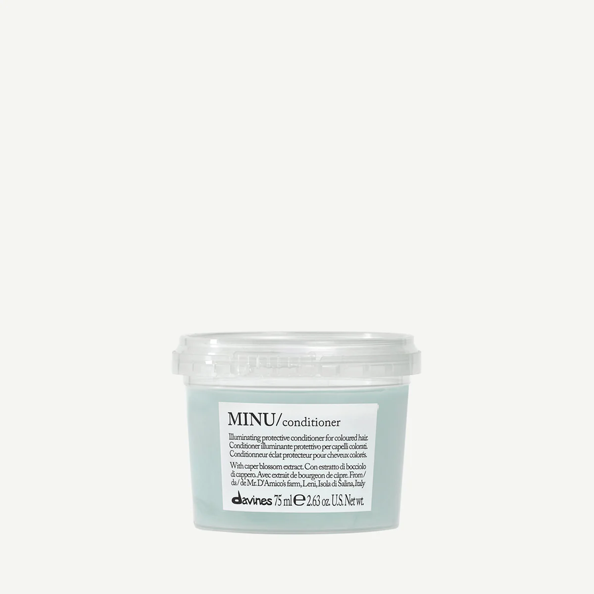 Защитный кондиционер для сохранения косметического цвета волос - Davines Essential Haircare Minu Conditioner