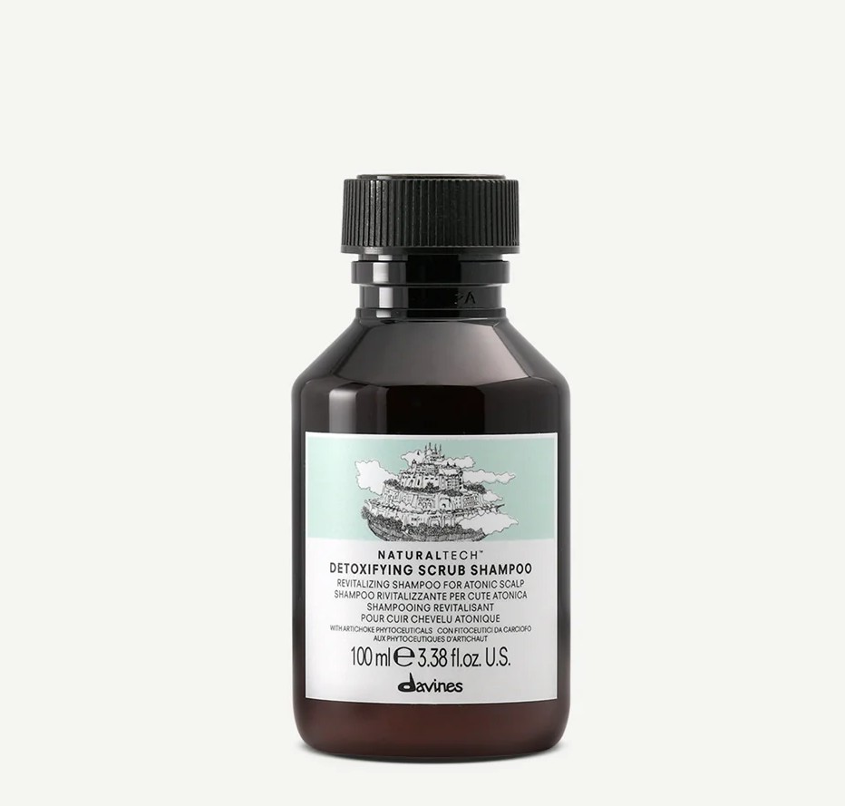 Детоксирующий шампунь-скраб - Davines Naturaltech Detoxifying  Scrub Shampoo