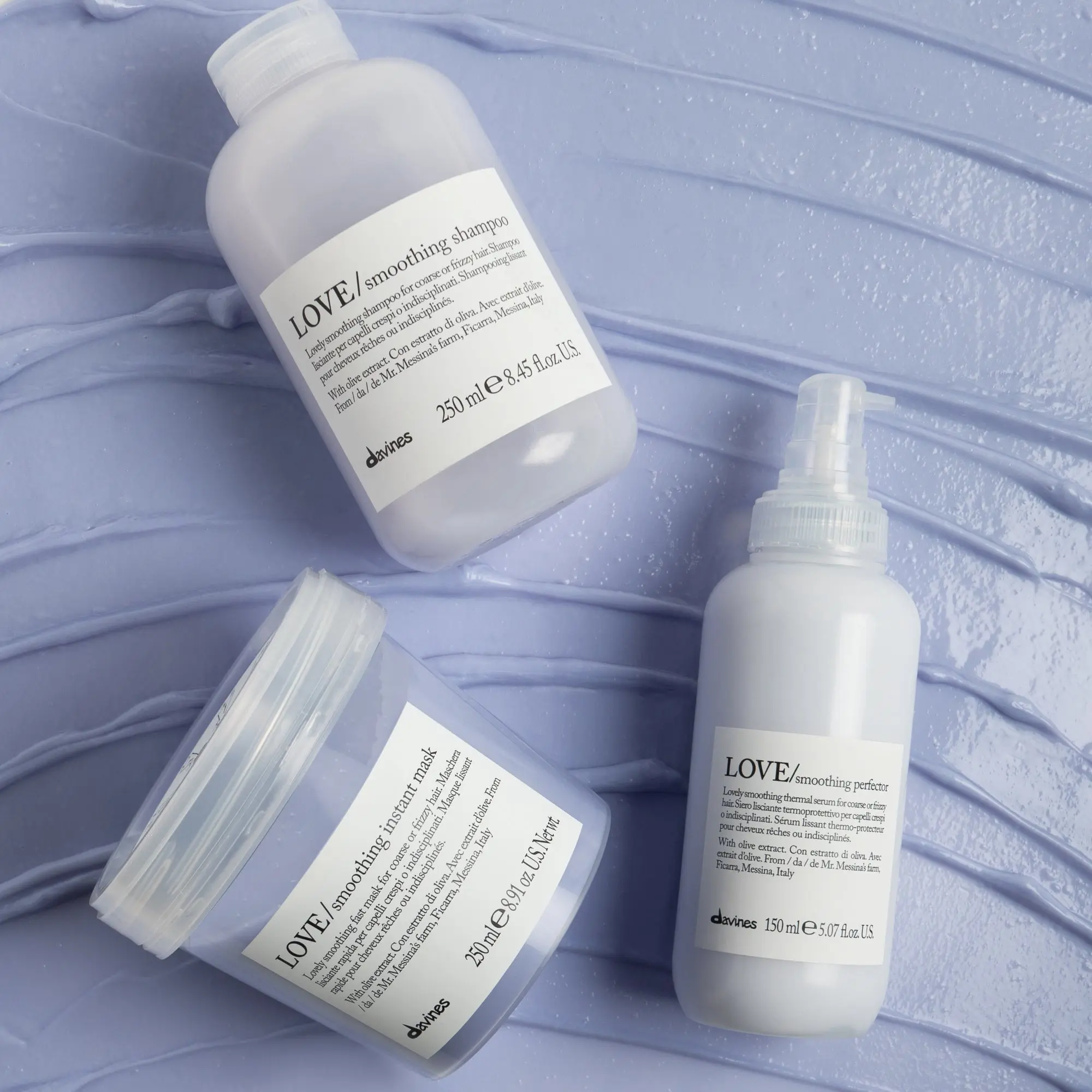 Кондиционер для разглаживания завитка - Davines Essential Haircare Love Smoothing Conditioner