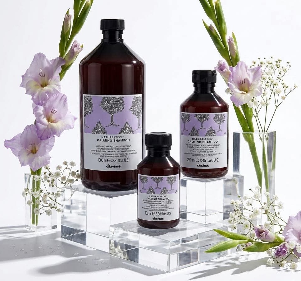 Успокаивающий шампунь для чувствительной кожи головы - Davines Naturaltech Calming Shampoo