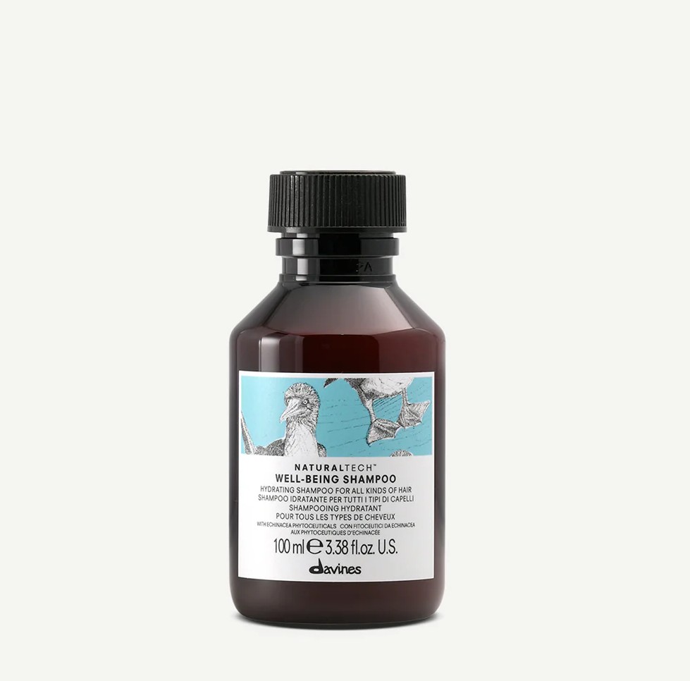 Увлажняющий шампунь для всех типов волос - Davines Naturaltech Well Being Shampoo