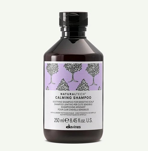 Успокаивающий шампунь для чувствительной кожи головы - Davines Naturaltech Calming Shampoo