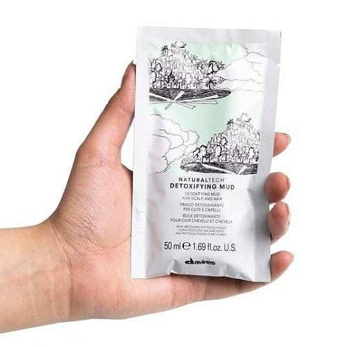 Детоксирующая глубоко очищающая грязь - Davines Naturaltech Detoxifying  Mud
