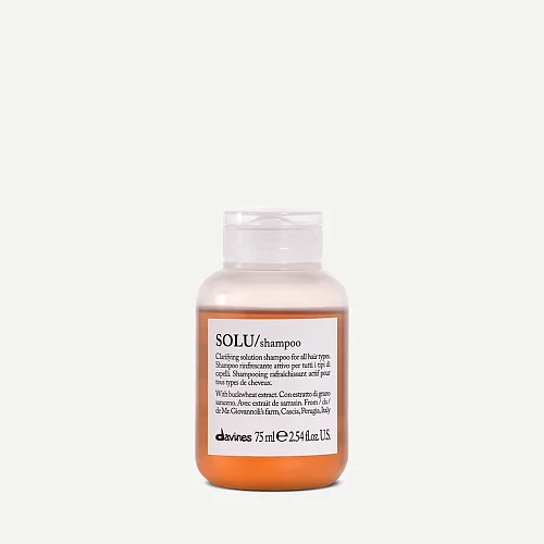 Активно освежающий шампунь для глубокого очищения волос - Davines Essential Haircare Solu Shampoo
