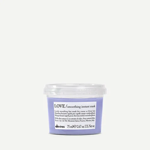 Маска для разглаживания завитка - Davines Essential Haircare Love Smoothing Instant Mask 