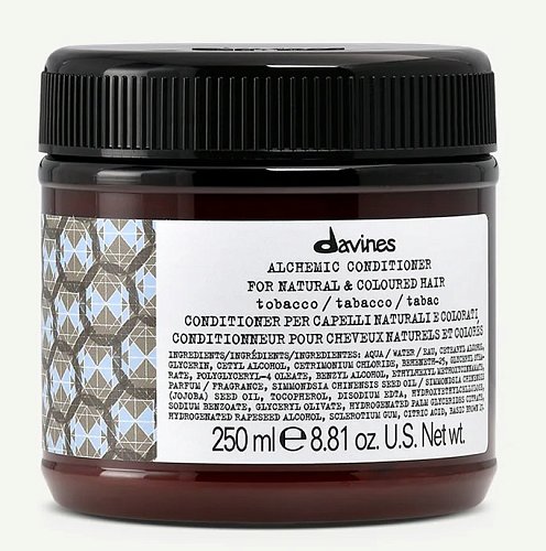 Кондиционер Алхимик для натуральных и окрашенных волос (Табак) - Davines Alchemic Conditioner Tobacco